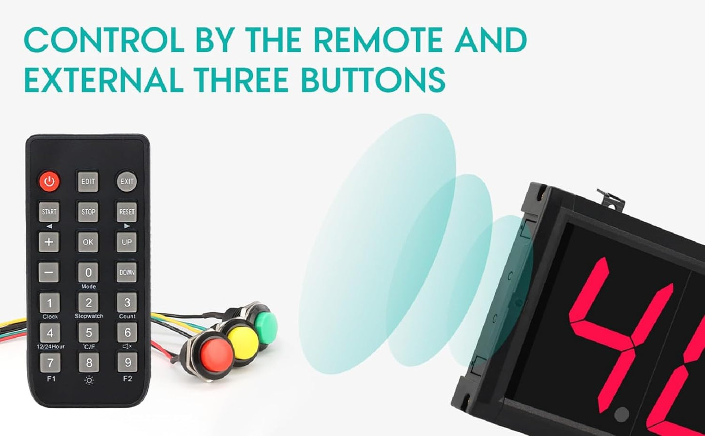 Lap Counter Up Down 4 inch Digital Counter