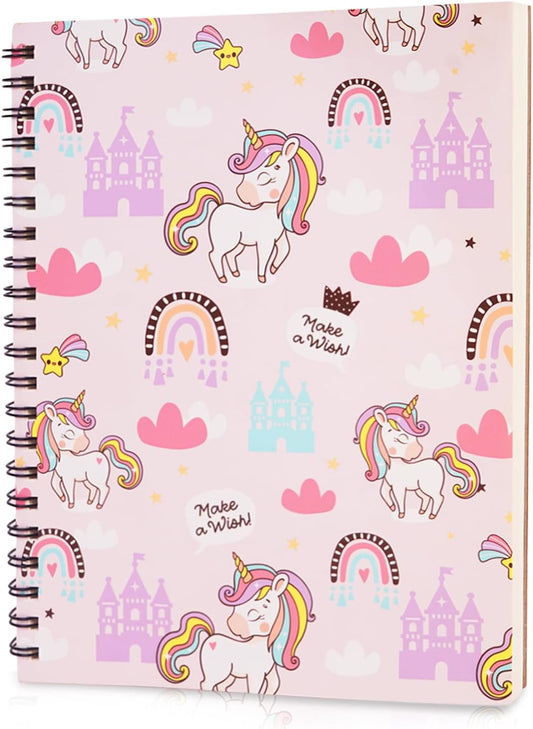 conda 8.5 x 11 Inch Sketchbook, Top Spiral Bound Sketch Pad, 100 Sheets (68 lb/100 GSM), Durable Acid-Free Sketch Paper, Drawing and Sketching Paper for Kids Adult Beginners