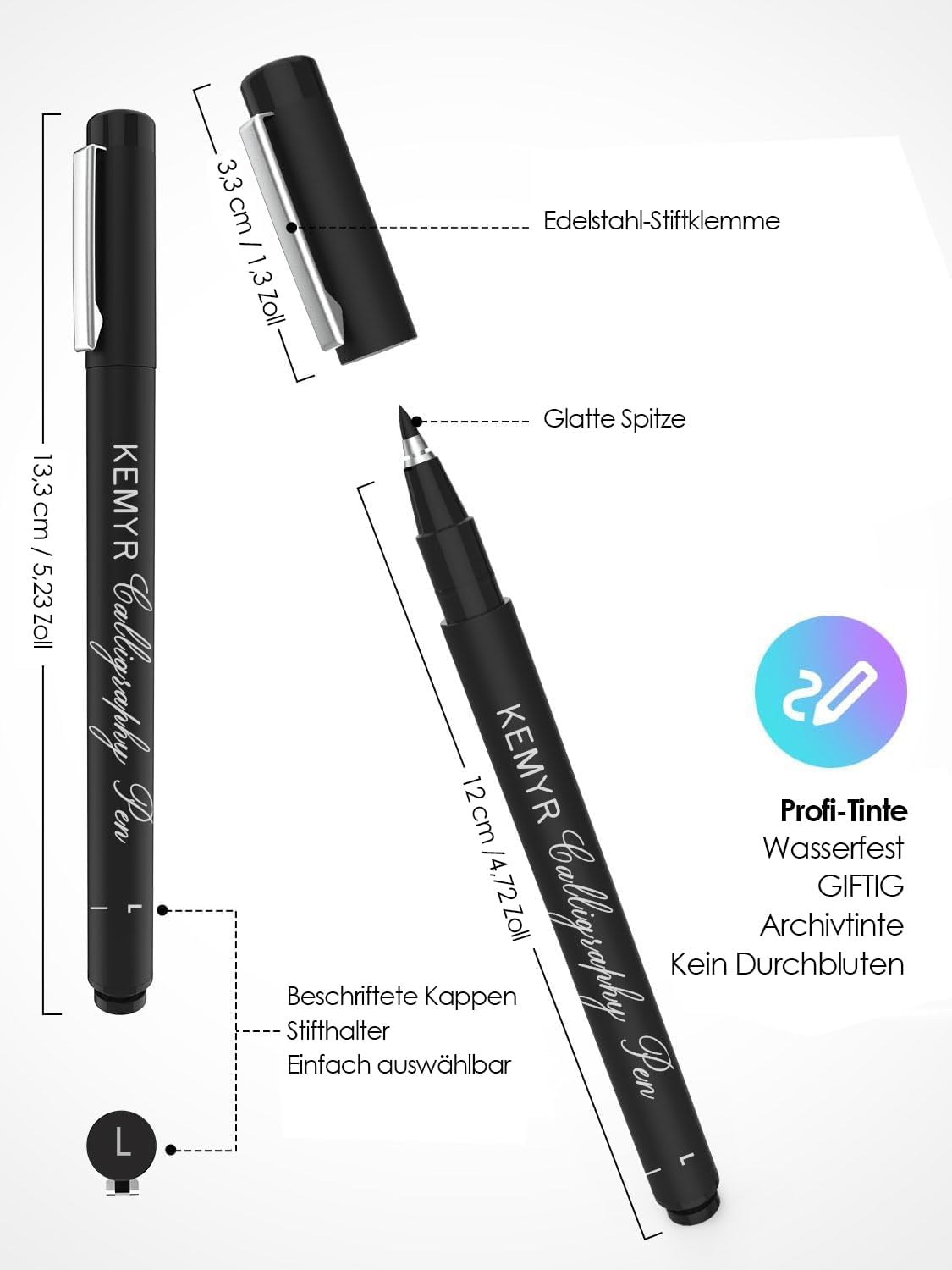 4 Micro Fine liner Drawing Art Pens Calligraphy Pens: XS Size Black Art supplies Waterproof Archival Black Ink Markers For Artists,Use for Professional Watercolor,Sketching