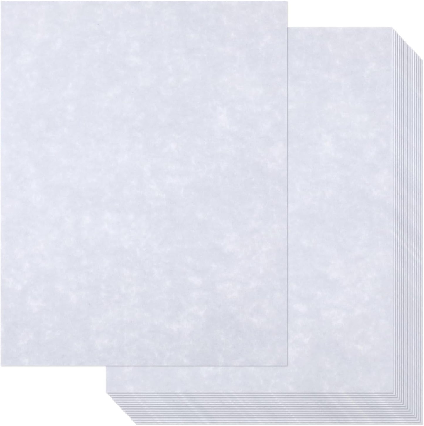 Epakh 200 Pcs Old Age Parchment Paper 8.5 x 11 Inch Standard Letter Vintage Colored Old Parchment Semblance Double Side Printing Paper (Light Purple)