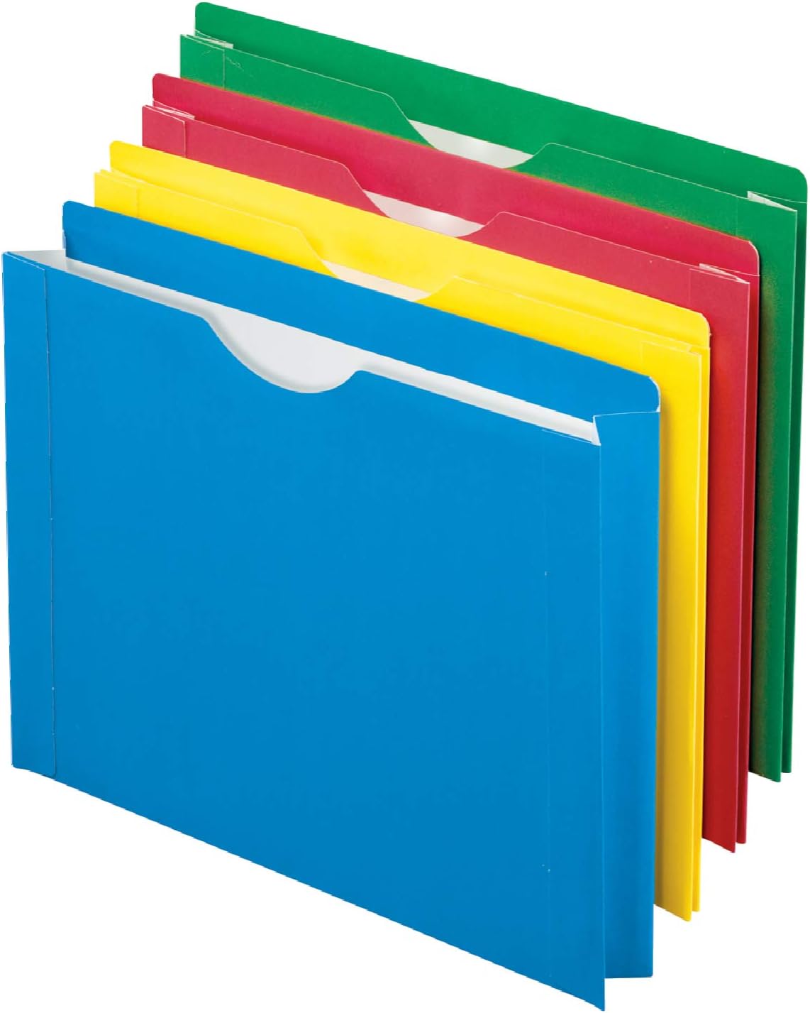 Pendaflex File Jacket, Letter Size, Assorted Colors, 2-Inch Expansion, Acid Free