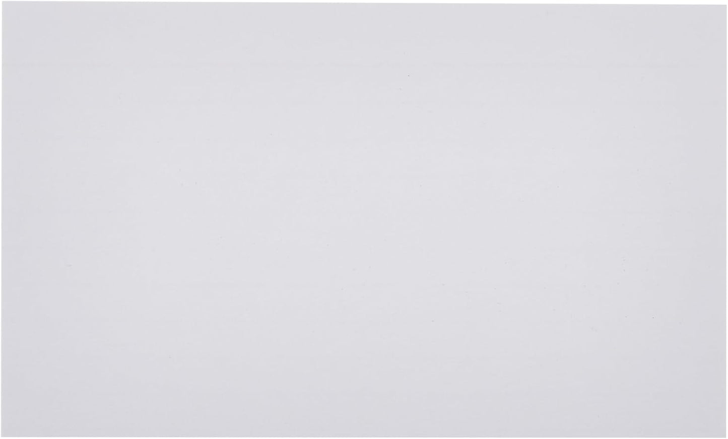 Amazon Basics Ruled Lined Index Cards, 1000 count, 10 Pack of 100, White, 3 in x 5 in