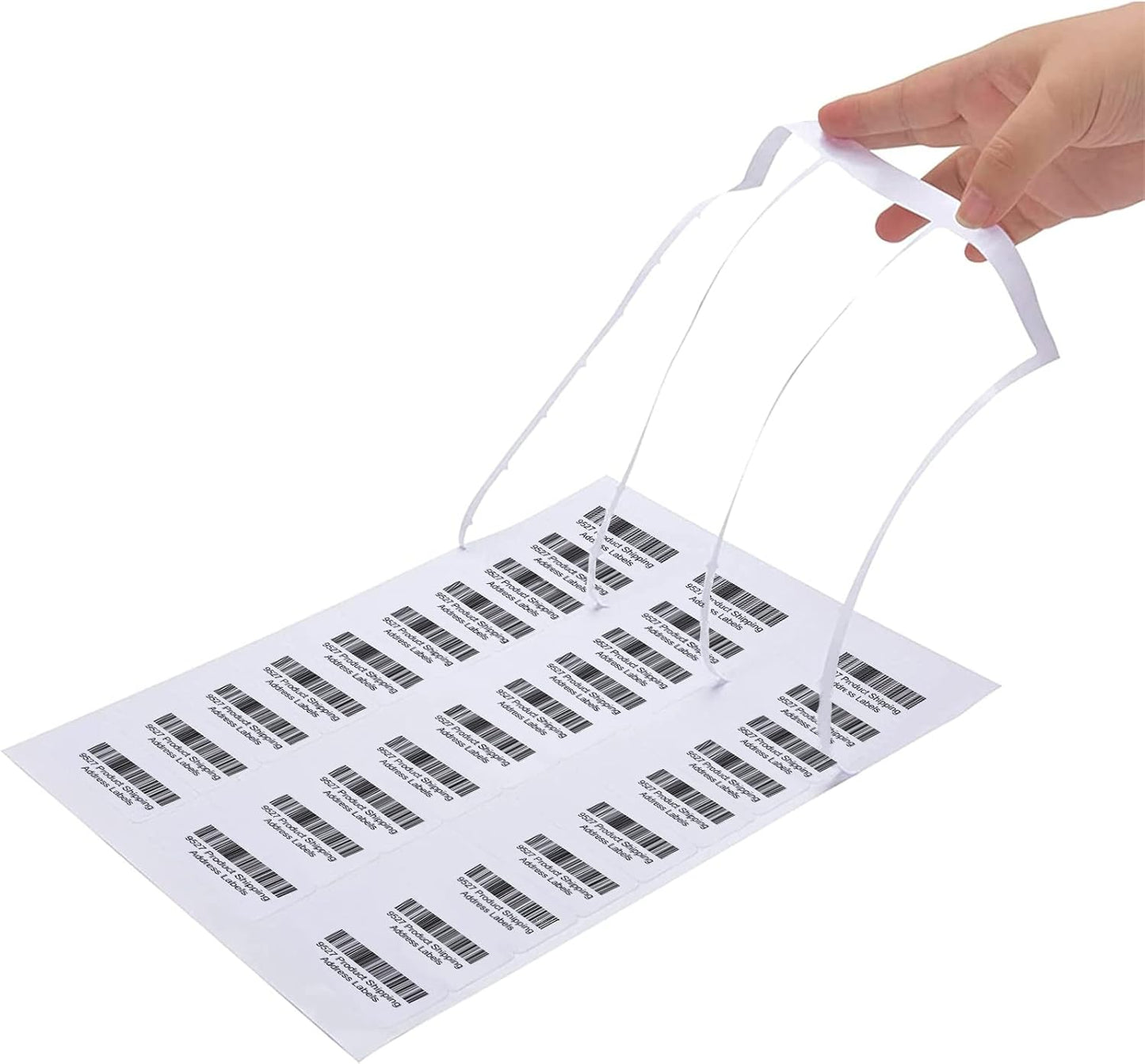 9527 Product 30 up 1 x 2-5/8 Sticker Labels Shipping Address Labels 500 Sheets SKU Labels for Laser/Ink Jet Printer,Total 15000 Labels
