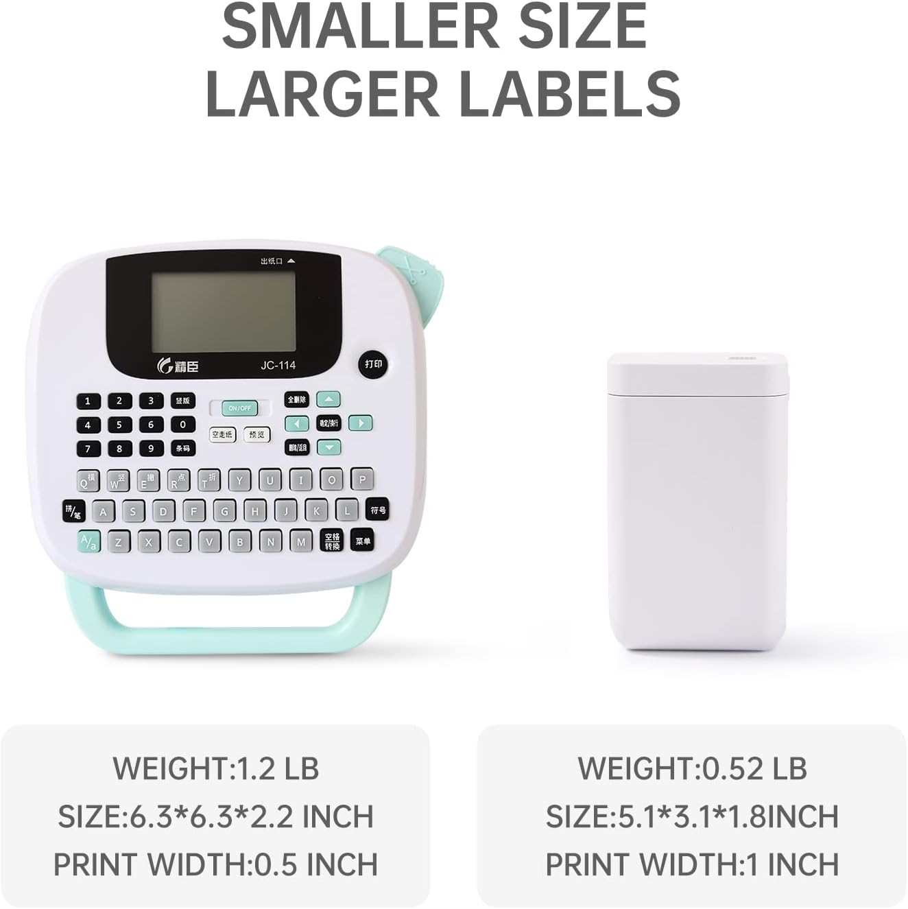 NIIMBOT Label Maker Machine D101 Label Printer Portable Wireless Connection Multiple Templates Available for Phone Easy to Use Office Home Organization USB Rechargeable