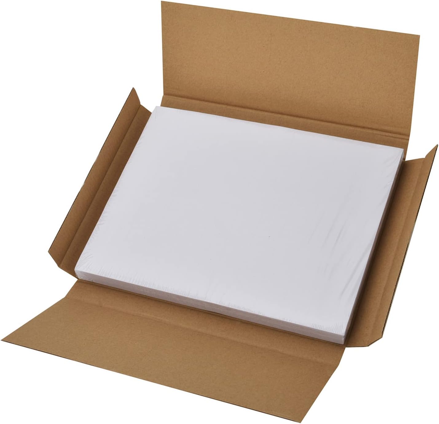 9527 Product Half Sheet Self Adhesive Shipping Labels for Laser & Inkjet Printers White Blank,2 Labels per Sheet (1000 Labels)