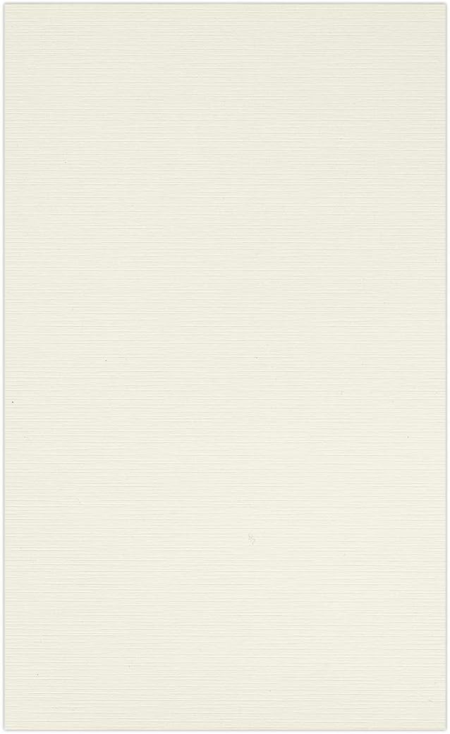 LUXPaper 8.5" x 14" Paper | Legal Size | Natural Linen | 80lb. Text | 50 Qty