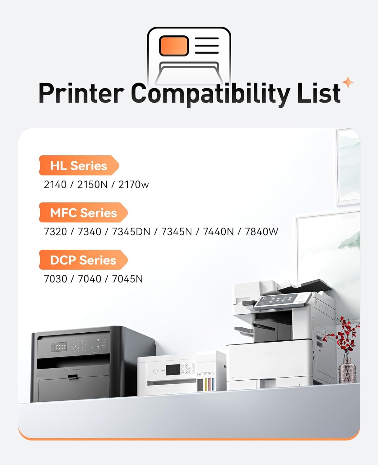 TN360 Toner Cartridge Black 2-Pack Replacement for Brother TN-360 TN330 TN-330 Compatible with Brother DCP-7030 DCP-7040 MFC-7840W HL-2140 MFC-7340 MFC-7440N HL-2170W HL-2150N 7045N Laser Printer Ink