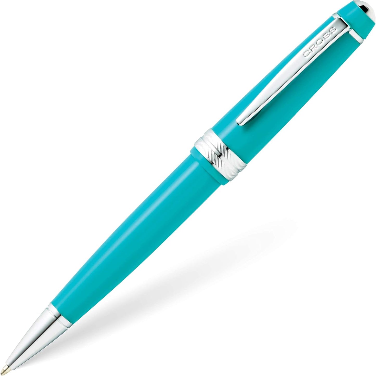 Cross Bailey Light Refillable Ballpoint Pen Presented in a Everyday Gift Box - Medium Point, Black Ink, Polished Teal
