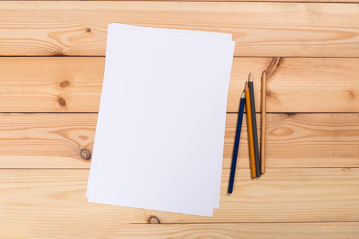 Multipurpose Copy Printer Paper, White, 8.5 x 11 Inch, 1 Ream, 500 Sheets Total