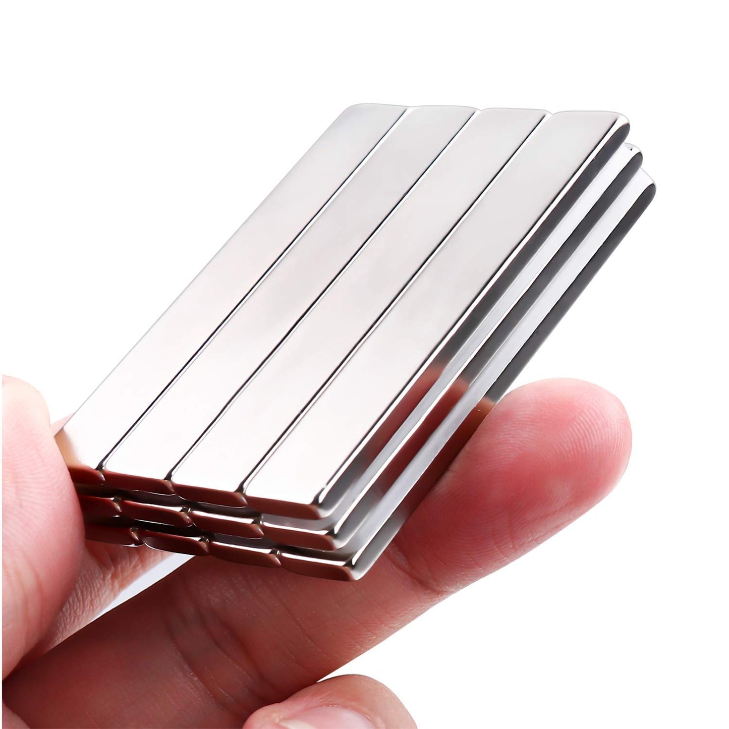 LOVIMAG Powerful Neodymium Bar Magnets, Rare-Earth Metal Neodymium Magnet - 60 x 10 x 3 mm, Pack of 12