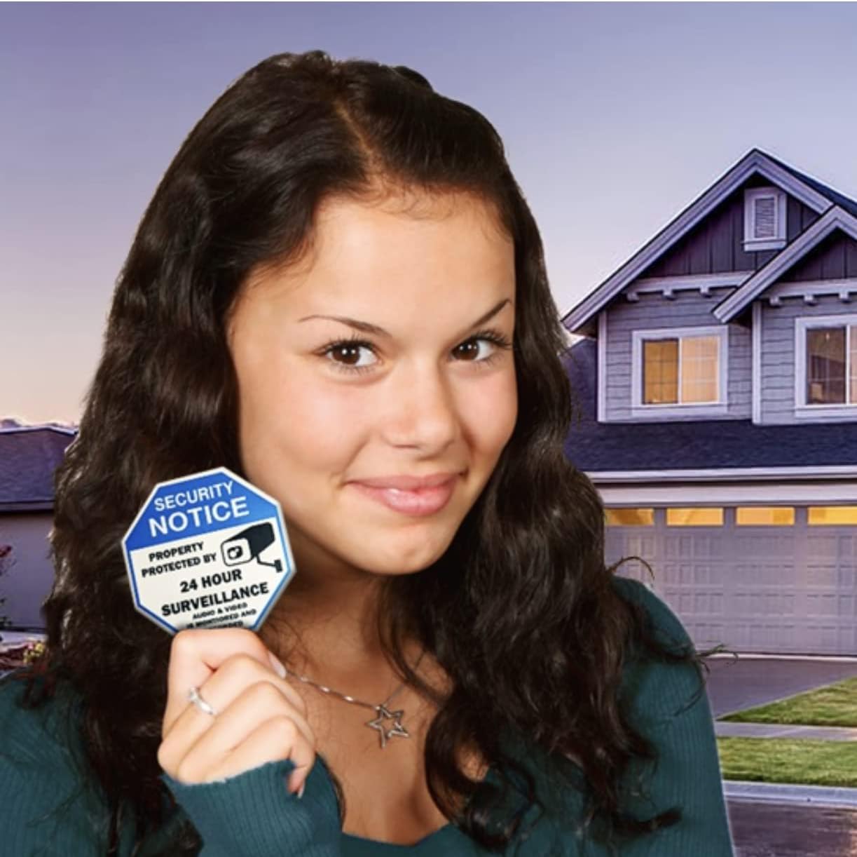 Psyfer® (Fade-Free) 6 Pack - 2⅝" UV Security Stickers [Made in USA]