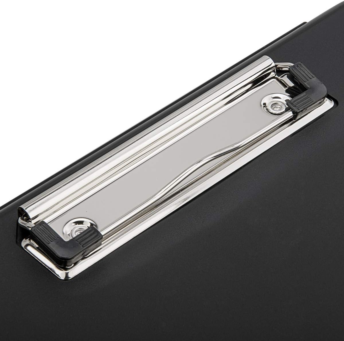 ZCZN Plastic A4 Form Storage Box Case, Clipboard Case, Suitable for School,Utility,Industrial Office, Medical Personnel,Black