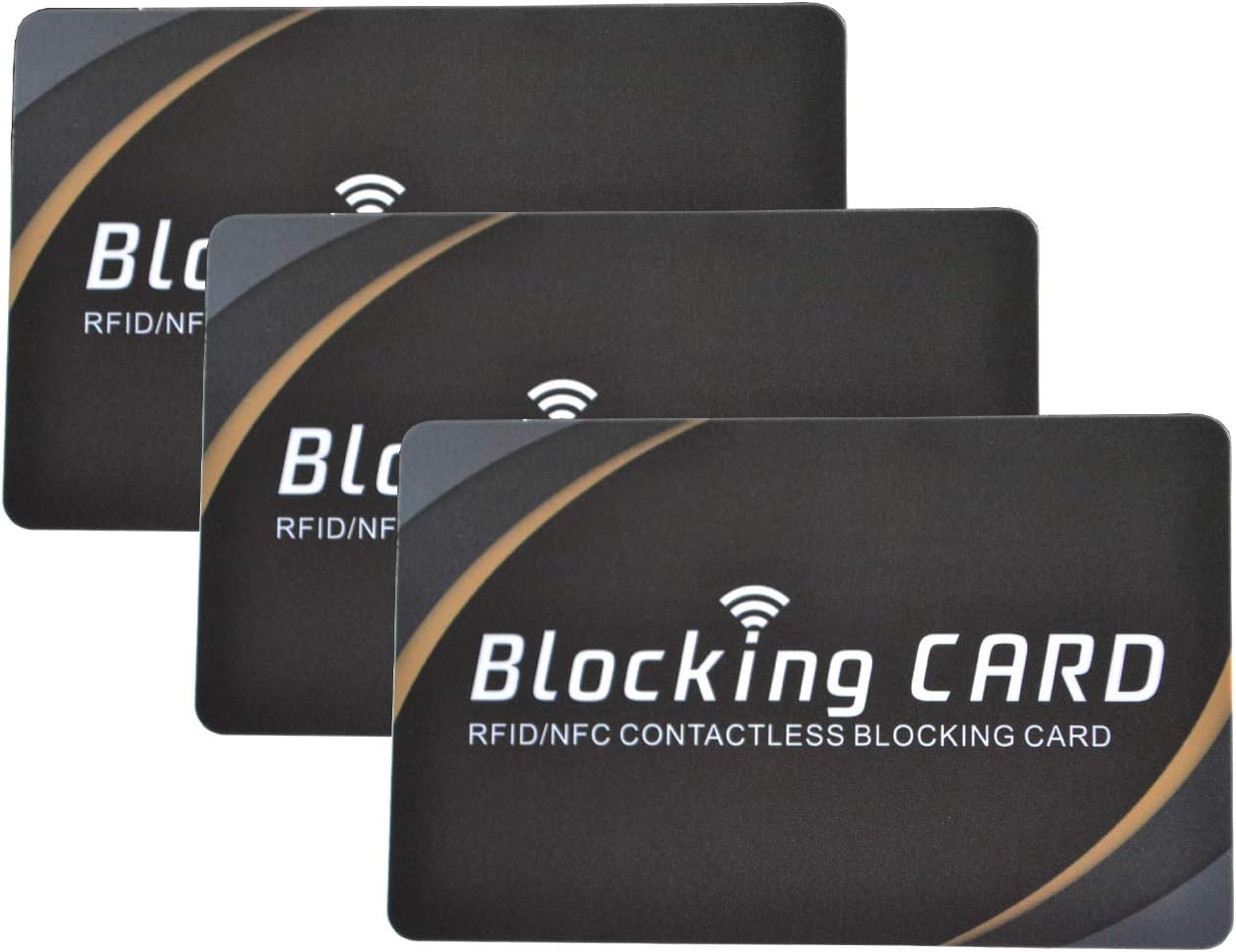 3 RFID Blocking Card|NFC Contactless Cards Protection|Fuss-free Protection for Entire Wallet Shield And Single Sleeves, Credit Card Holder, Identity Theft Prevention
