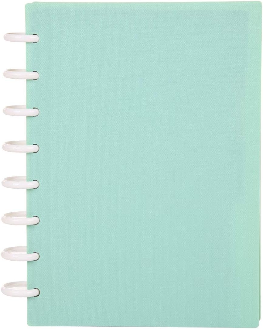 Talia Discbound Notebooks, Planner, Customizable, (Sage Green, Junior (5.5in x 8.5in))