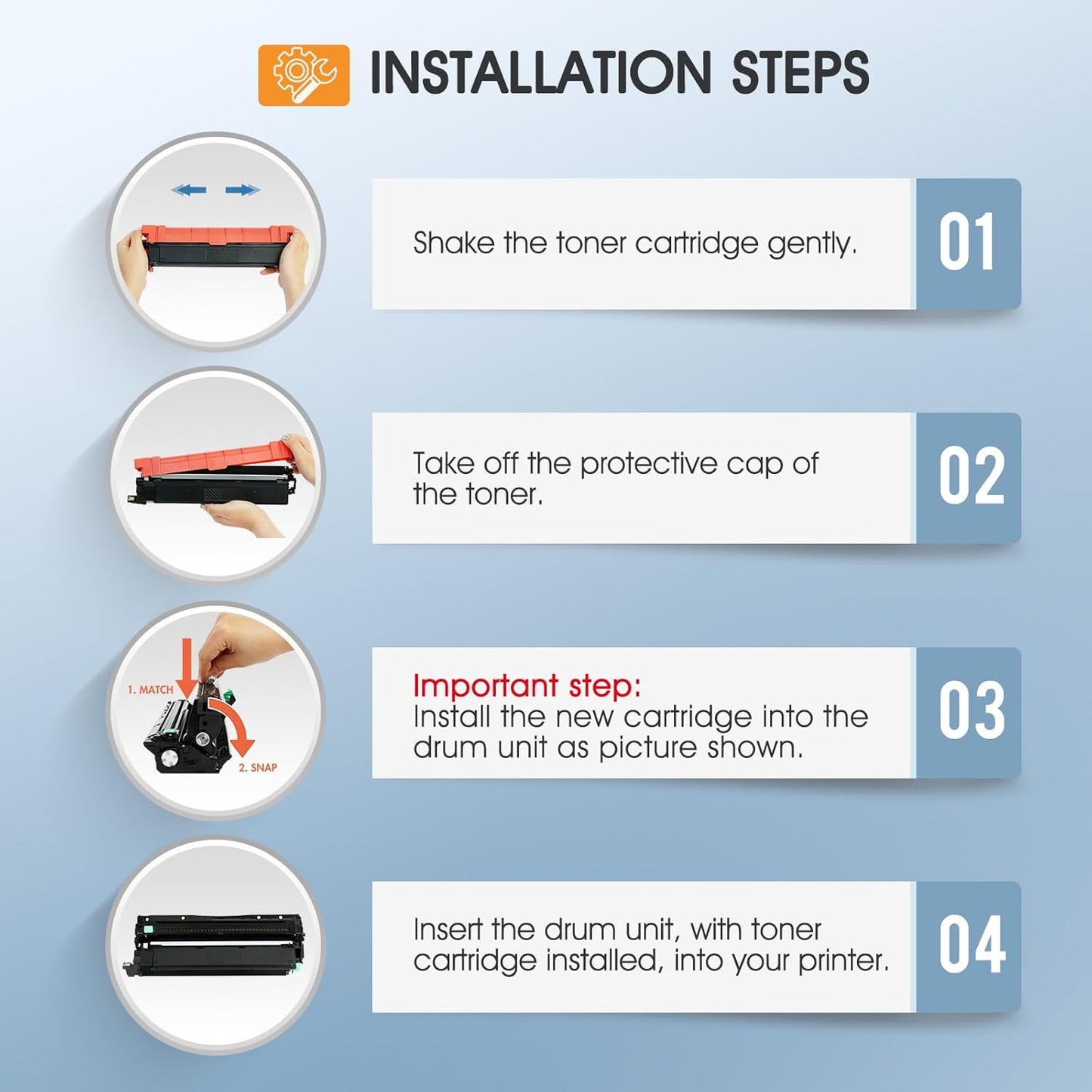 TN229XL TN229 229XL MFC-L3780CDW Toner Cartridges: HL-L3220CDW Compatible for Brother TN229XL TN229 TN 229XL TN-229 HL-L3280CDW HL-L3300CDW HL-L3295CDW MFC-L8395CDW MFC-L3720CDW Printer (5 Pack)