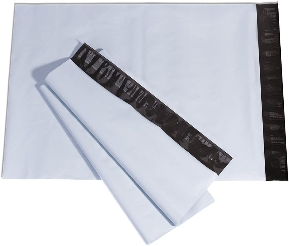 Poly Mailers Shipping Envelopes Bags, 14.5 x 19 - inches, 100 Bags
