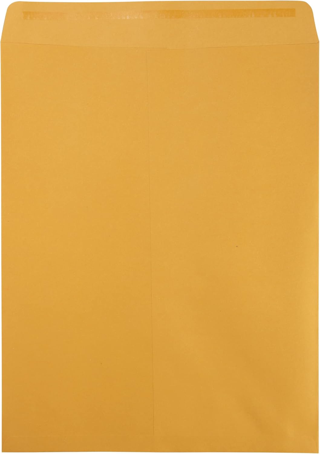 JAM PAPER 12 x 15 1/2 Open End Catalog Recycled Envelopes with Peel and Seal Closure - Brown Kraft - 100/Pack