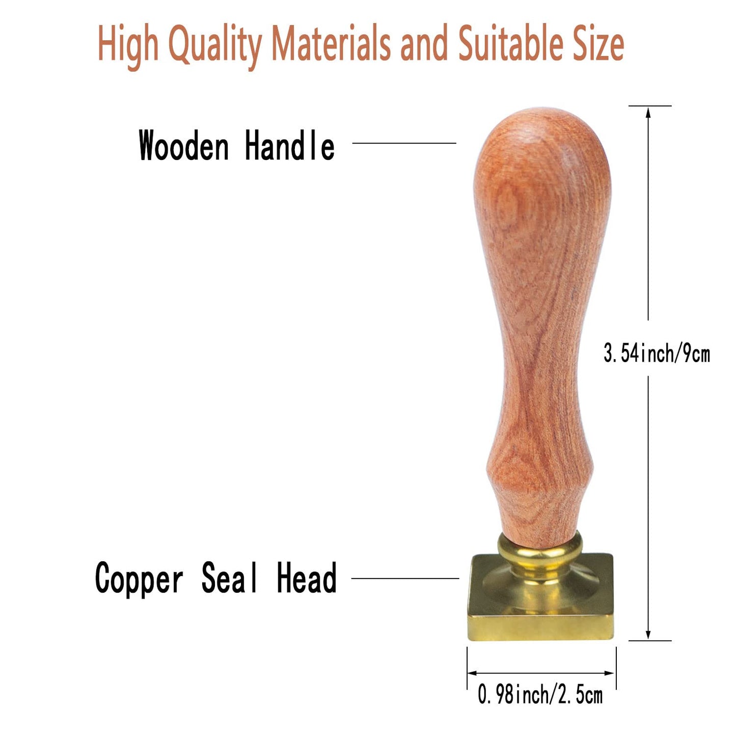 Wax Seal Stamp, ANBOSE Animal Sealing Wax Stamp with Removable Brass Head Wooden Handle, Moon Balloon Wax Sealing Stamp for Envelope Sealing Wax