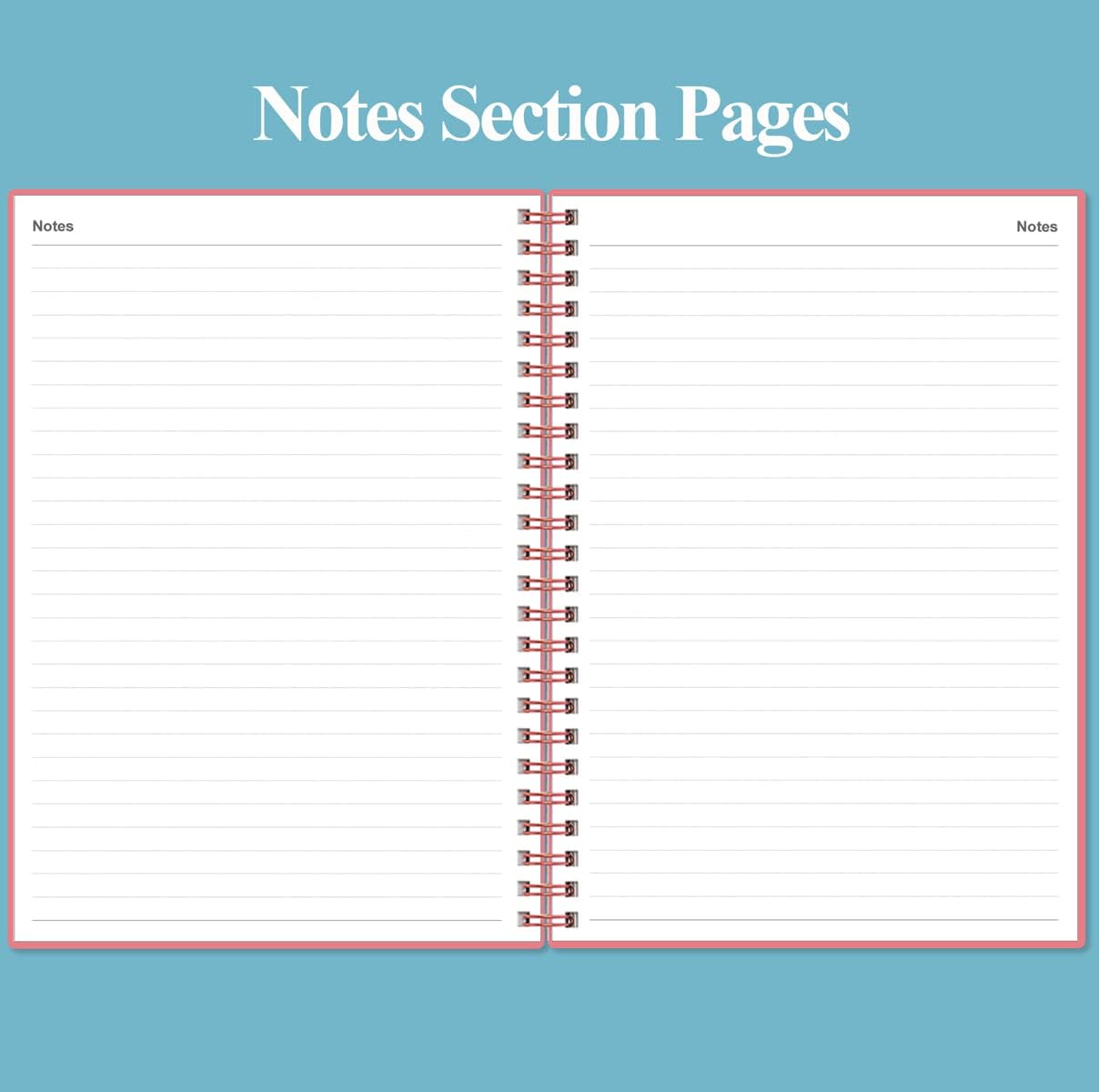 Accounting Ledger Book - A5 Ledger Book for Bookkeeping, Small Businesses & Personal Use, Expense Tracker Notebook for Tracking Money, Expenses, Deposits & Balance, 5.8" x 8.4", Pink