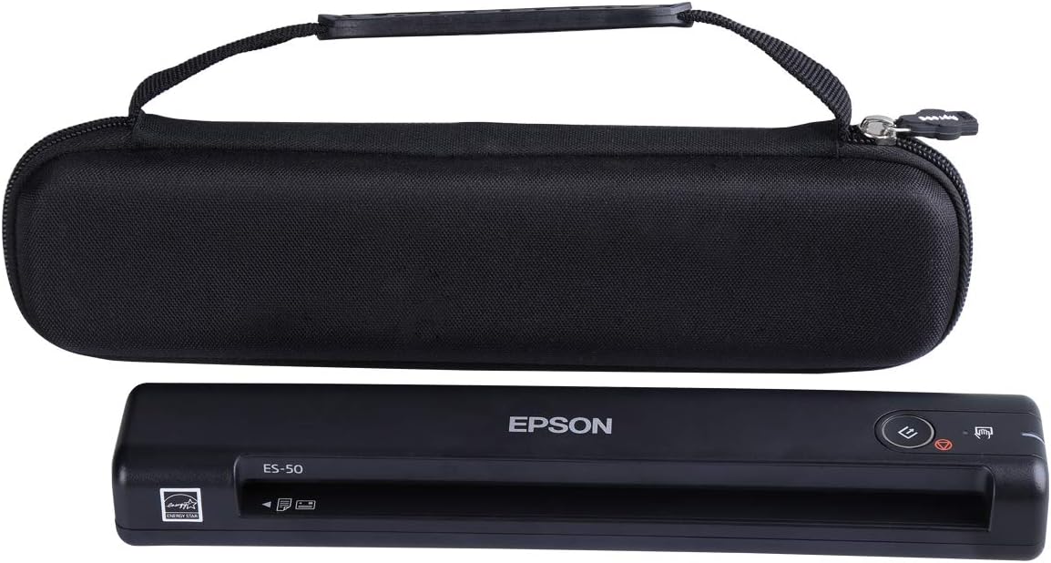 Aproca Hard Storage Travel Case,for Epson Workforce ES-50 / ES-55R / ES-60W / ES-65WR / DS-30 / DS-70 / DS-80W Document Scanner