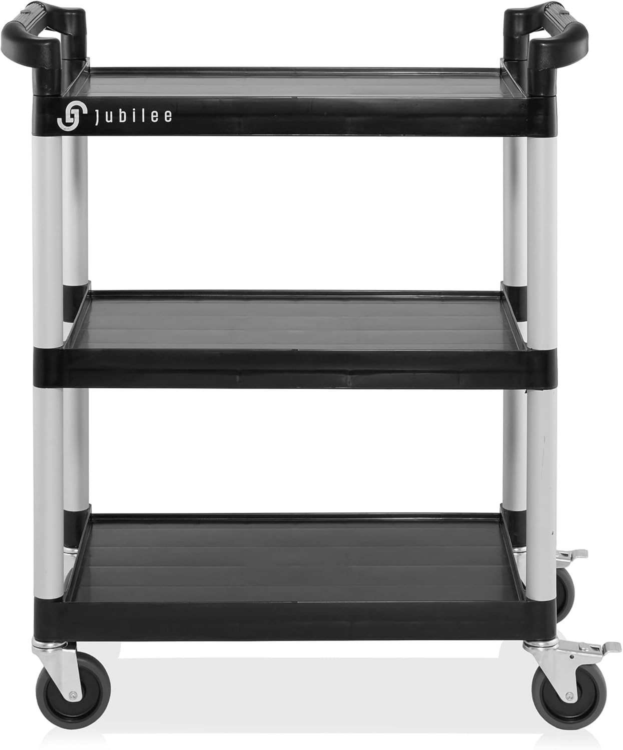 Jubilee 3-Tier Utility Service Cart with Wheels, 31.5" x 37.5"