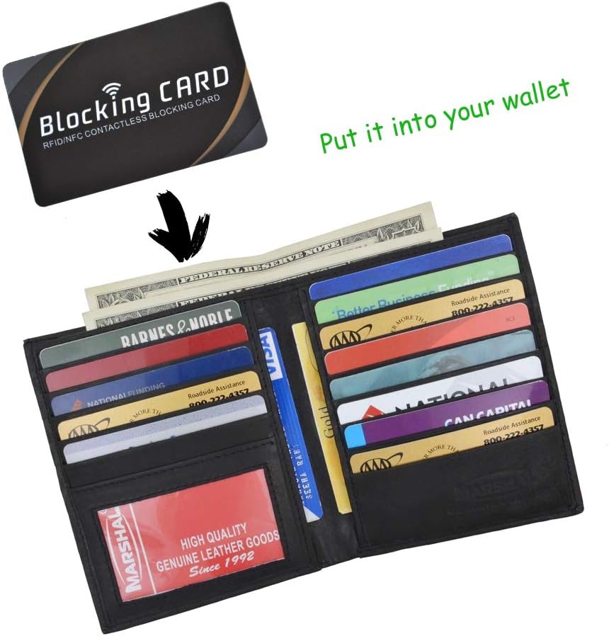 3 RFID Blocking Card|NFC Contactless Cards Protection|Fuss-free Protection for Entire Wallet Shield And Single Sleeves, Credit Card Holder, Identity Theft Prevention