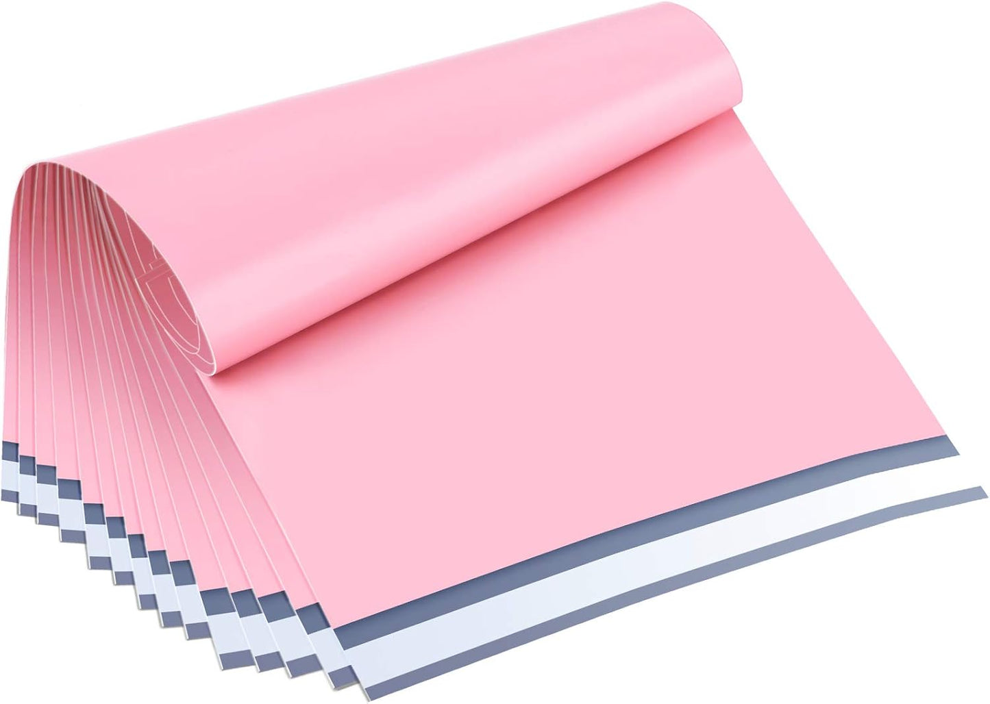 UCGOU Poly Mailers 24x24 Inch Light Pink 100 Pack Extra Large Shipping Bags Strong Thick Mailing Envelopes Self Seal Adhesive Waterproof and Tear Proof Boutique Postal for Clothing Quilt and More