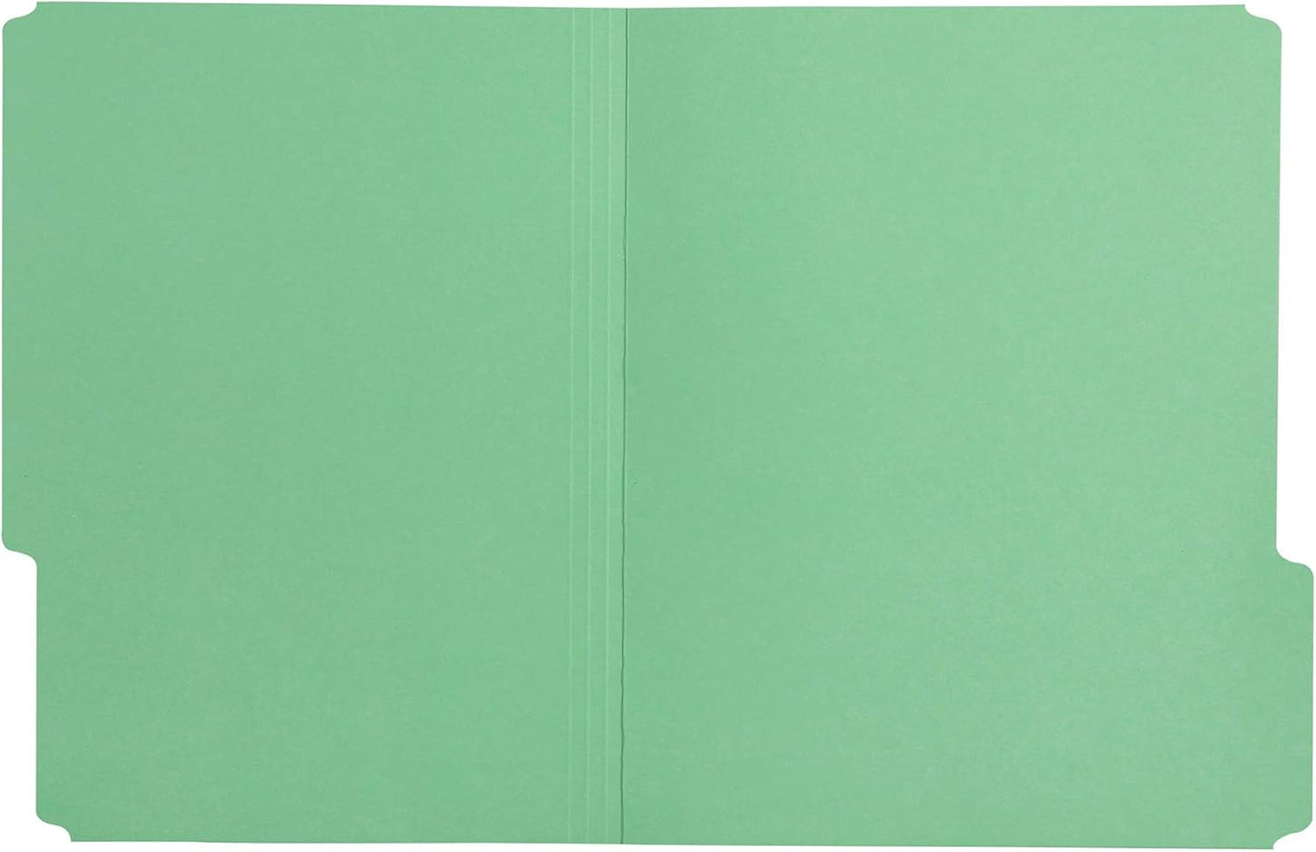 Amazon Basics File Folders, Letter Size, 1/3 Cut Tab, Bright Green, 36-Pack