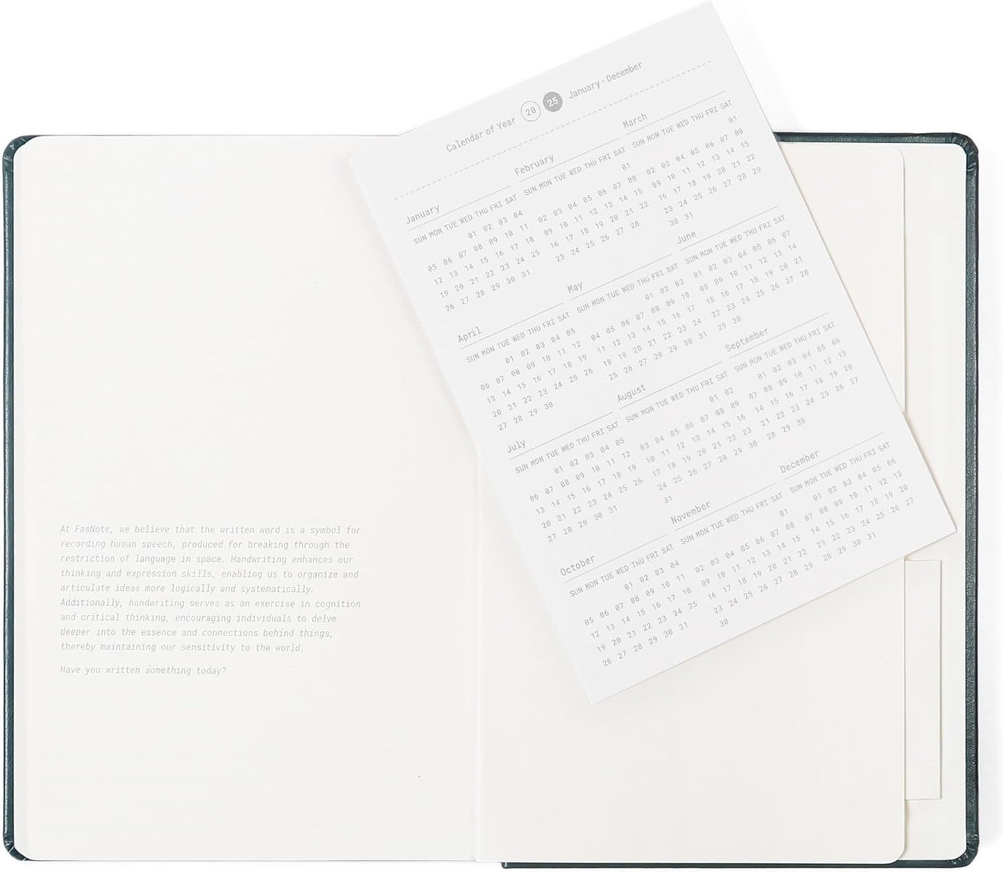 Lined Journal Notebook, A5,244 Pages, PU Leather Hardcover, 100gsm Thick Paper, Professional Notebook for Writing, Office & Work(Oliver)