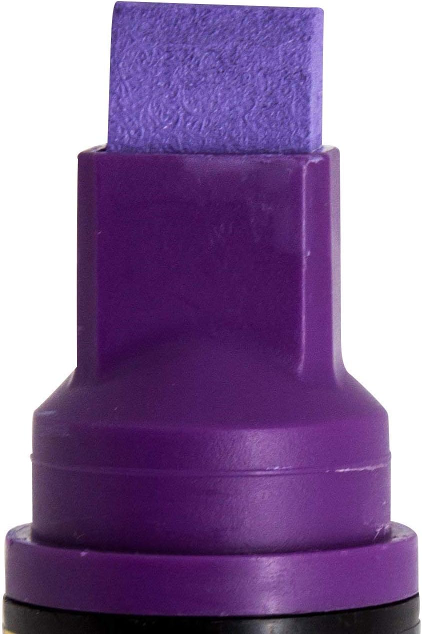 Window Markers for Glass Washable Car Window Paint Pen- Dry Erase Liquid Chalk Marker Car Decorations on All Surfaces, Tire, Windshield - Auto Marker, Autowriter, Rain Resistant (Purple, Jumbo Tip)