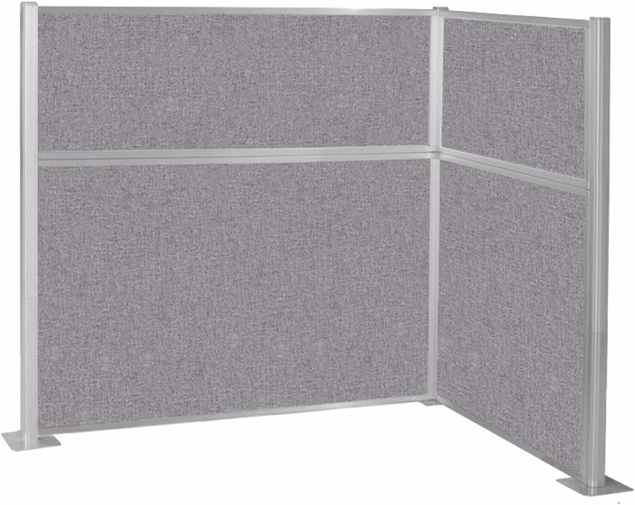 Versare Hush Panel Cubicle Kit | Workstation Partition Walls | Sound Dampening Cubicle Walls | Partitions for Desks