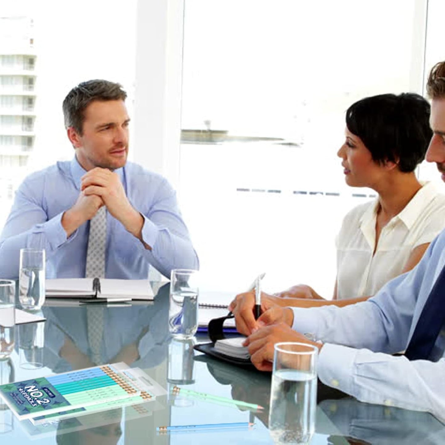 ECOTREE Pencils #2 Pre-Sharpened Pencils for Kids Number 2 Pencil with Erasers for School, Writing, 12 Count