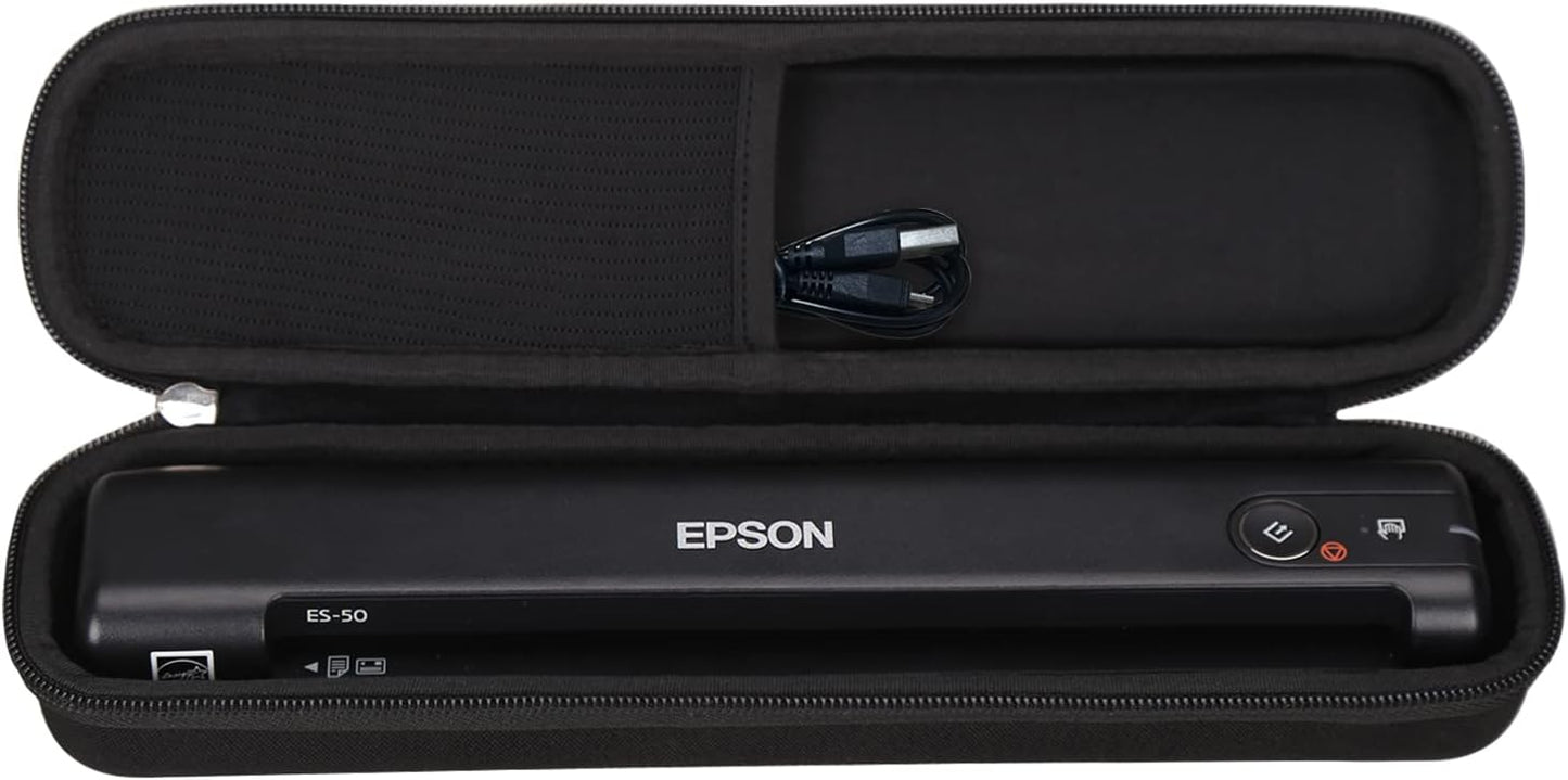 Aproca Hard Storage Travel Case,for Epson Workforce ES-50 / ES-55R / ES-60W / ES-65WR / DS-30 / DS-70 / DS-80W Document Scanner