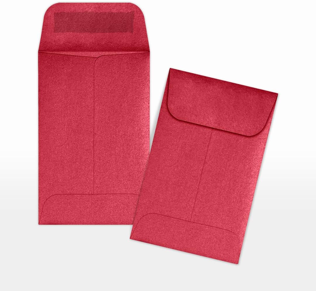 LUXPaper #1 Coin Envelopes | 2 1/4" x 3 1/2" | Jupiter Metallic | 80lb. Text | 50 Qty