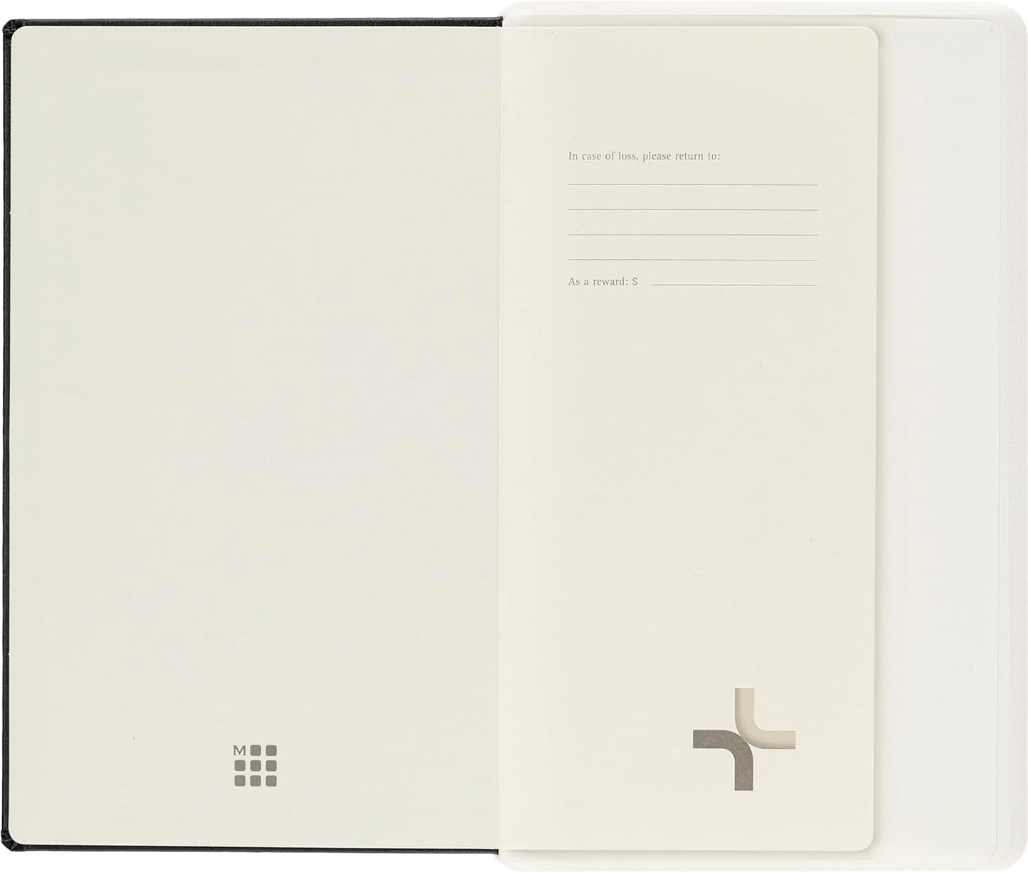 Moleskine Paper Tablet Hard Cover Smart Notebook, Dotted #2, Large (5" x 8.25") Black - Compatible w Pen+ Ellipse (Sold Separately) & App, Digitize, Organize Notes