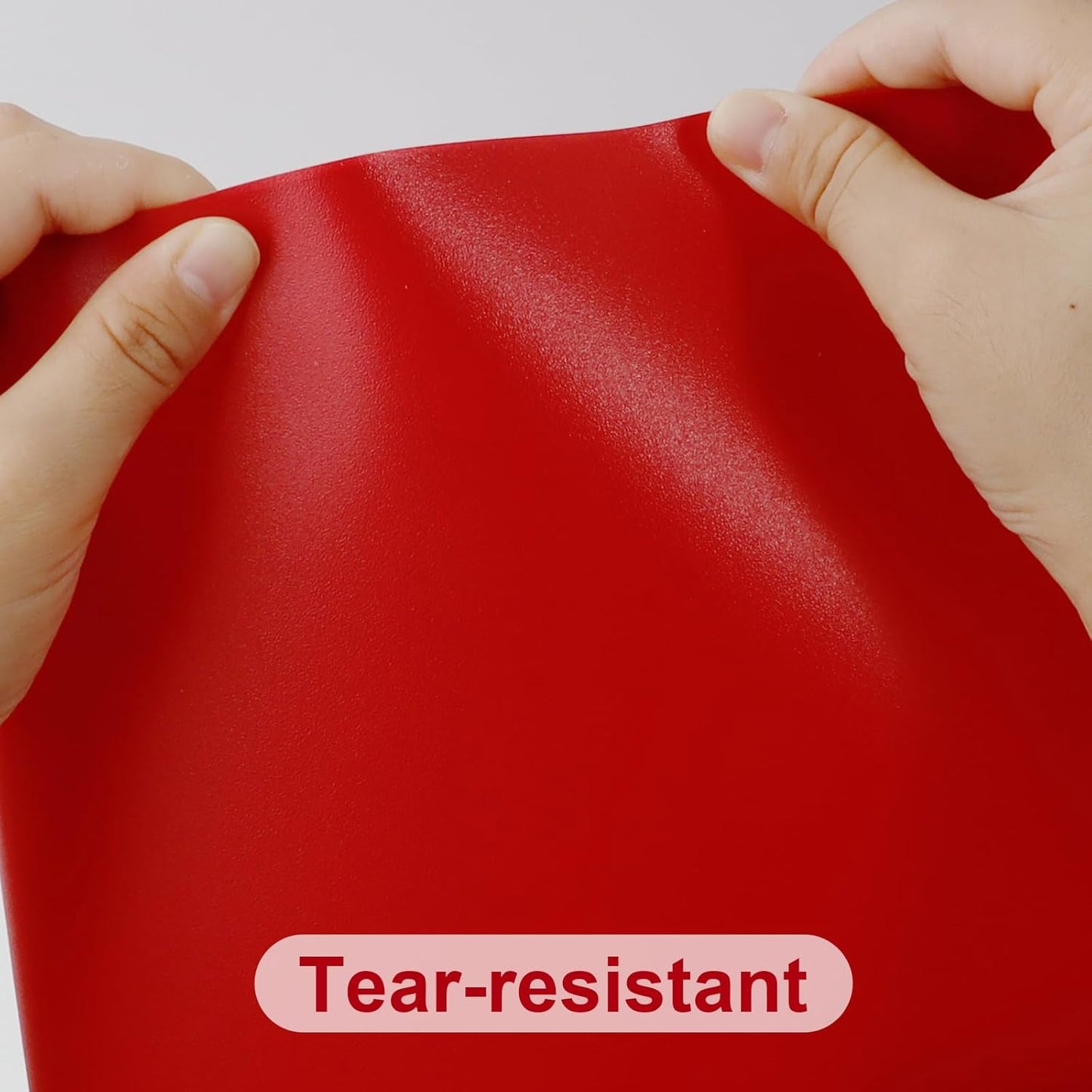 6-Pack Plastic Folders with Pockets,2-Pocket Poly Folders Holds 8-1/2" x 11" Paper for School/Office/Home, Red