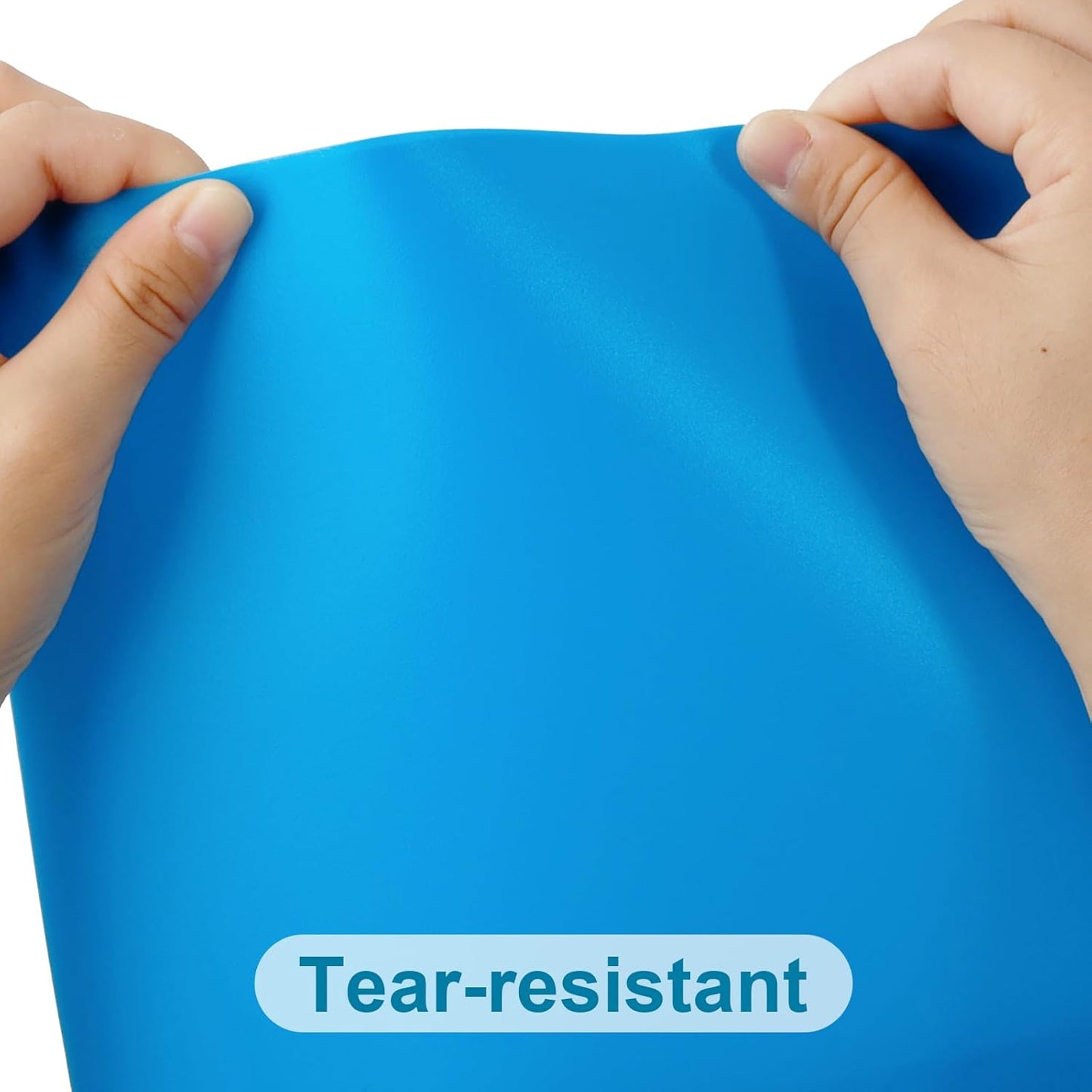 Plastic Folders with Pockets,2-Pocket Poly Folders Holds 8-1/2" x 11" Paper for School/Office/Home (Lake Blue, 60-Pack)