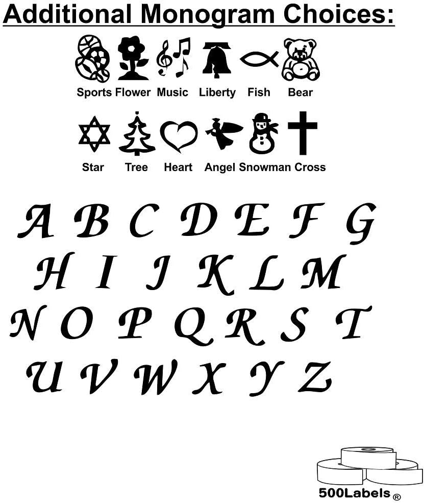 Return Address Labels - Roll of 500 Personalized Labels (White)