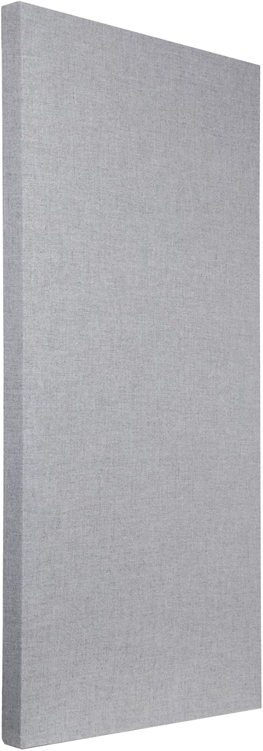 ATS Acoustics Sound Absorbing Acoustic Panel Fire Rated Professional Studio Quality 24" x 48" x 2" (Blue Smoke)