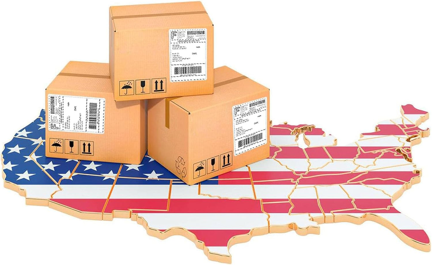 8.5" x 11" Sticker Paper for Inkjet Printers - 150 Sheets Full Sheet Shipping Labels Printable Full Page Labels 8.5×11 White Sticker Paper for Laser Printing - Matte