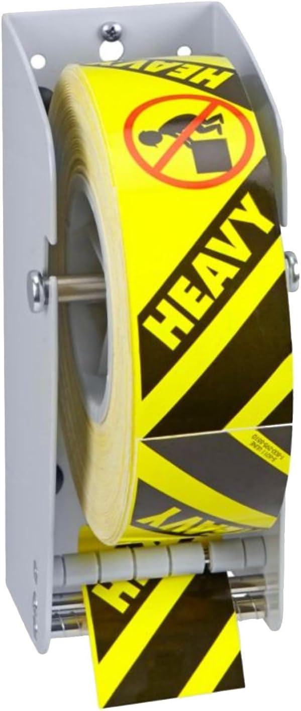 Wall Mount Label Dispenser (3") - Sticker Roll Dispenser - Table Top - Label Holder - Stamp Roll Dispenser - Sticker Stand - Thermal Label Holder - Heavy-Duty All Steel