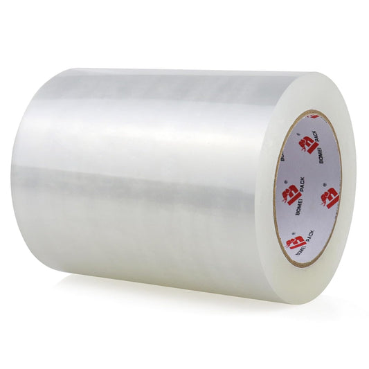 BOMEI PACK Clear Shipping Tape 6" Wide, 6 inch x 110 Yards (330ft), Industrial Grade 6 inch Heavy Duty Packing Tape for Box Office Moving, Shipping and Mailing