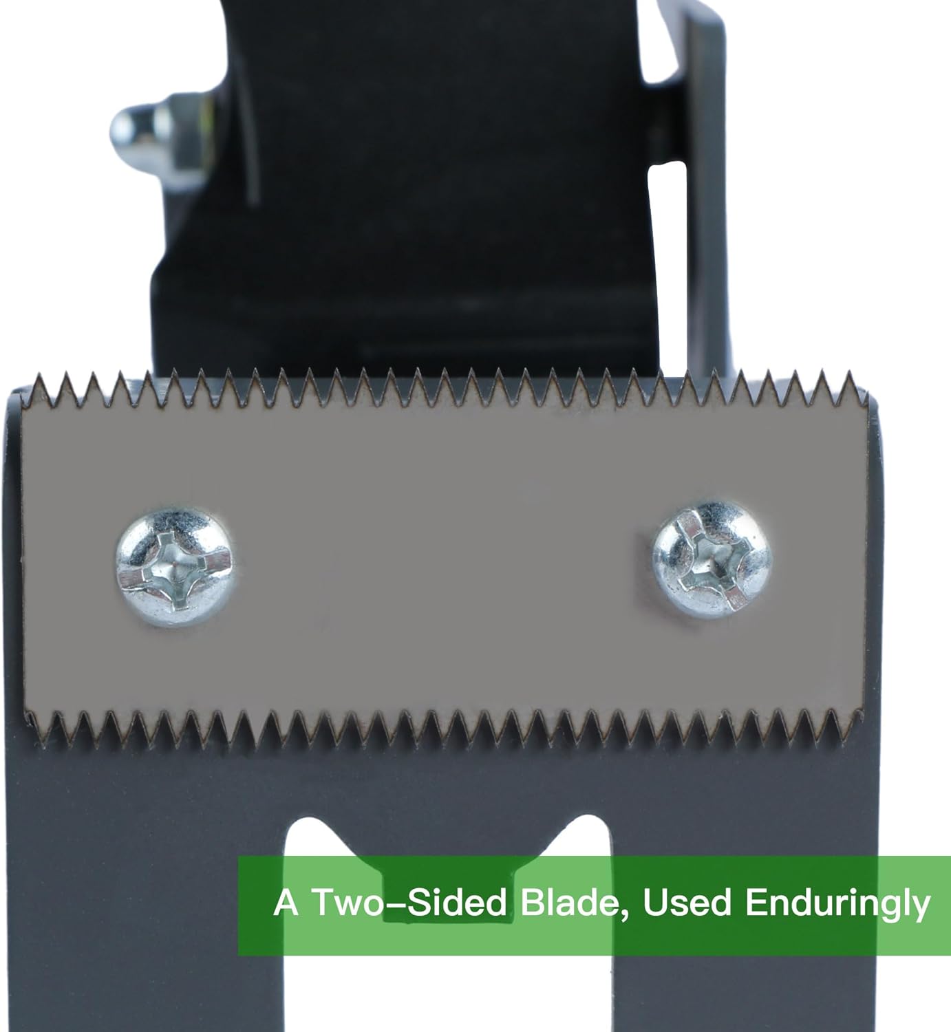 U.S. Solid Iron Desktop Tape Dispenser - 2.5 Inch Wide, 3 Inch Core, 3 Mounting Options, Extremely Durable