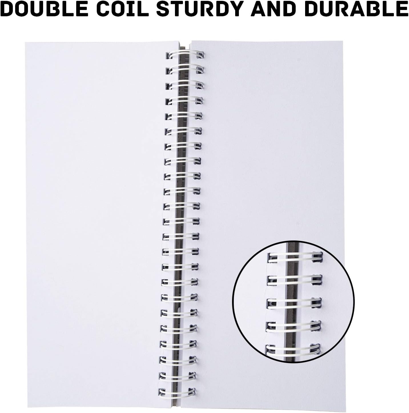 conda 9"x12" Sketch Book, 100 Sheets (68 lb/100gsm), Spiral Bound Artist Sketch Pad, Durable Acid Free Drawing Paper for Drawing Painting, Starry Sky