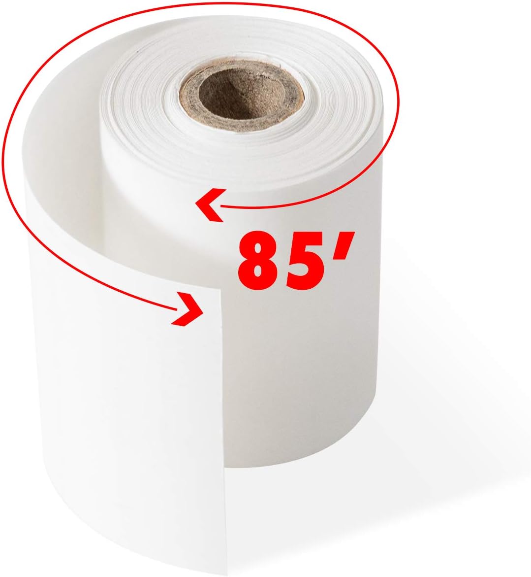 Thermal Receipt POS Paper Rolls (2-1/4" x 85' Thermal)