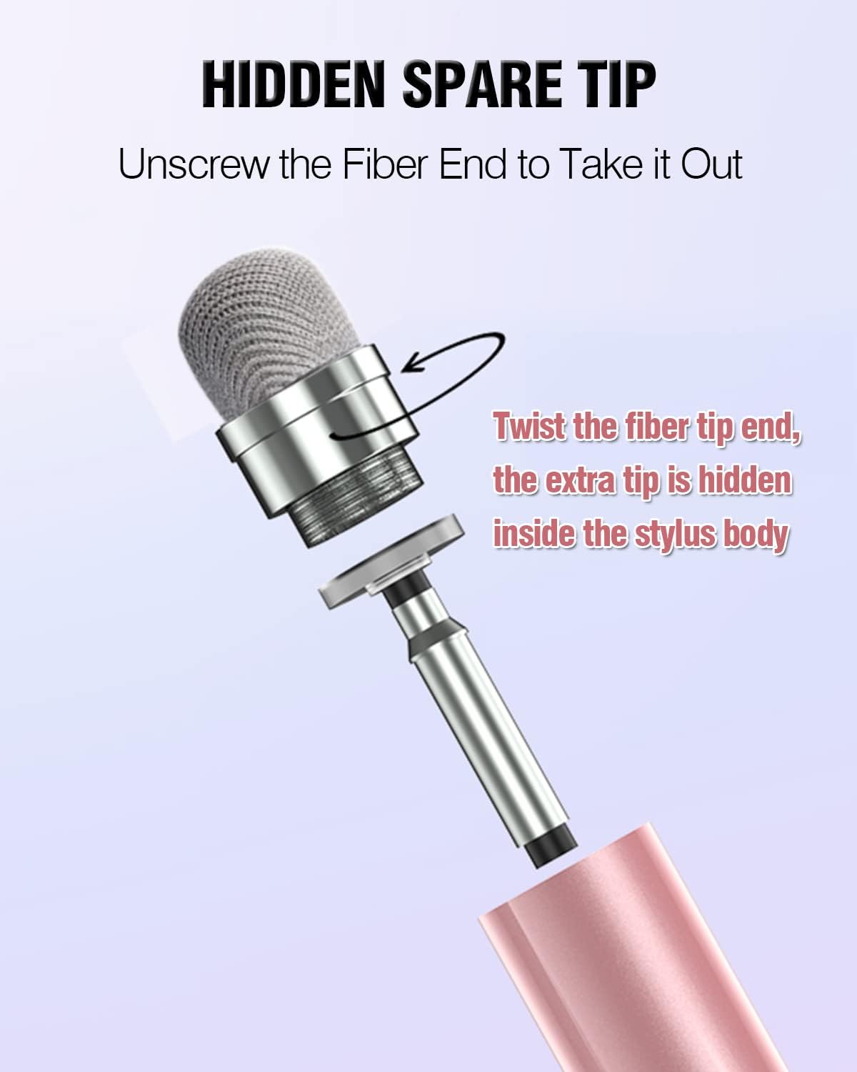 Stylus Pens for Touch Screens, 2 in 1 High Precision Universal Stylus Pen for iPad Compatible with Apple, iPhone, iPad, Android, Samsung Tablets, Phones, 3 Pack-Blue, Green, Yellow