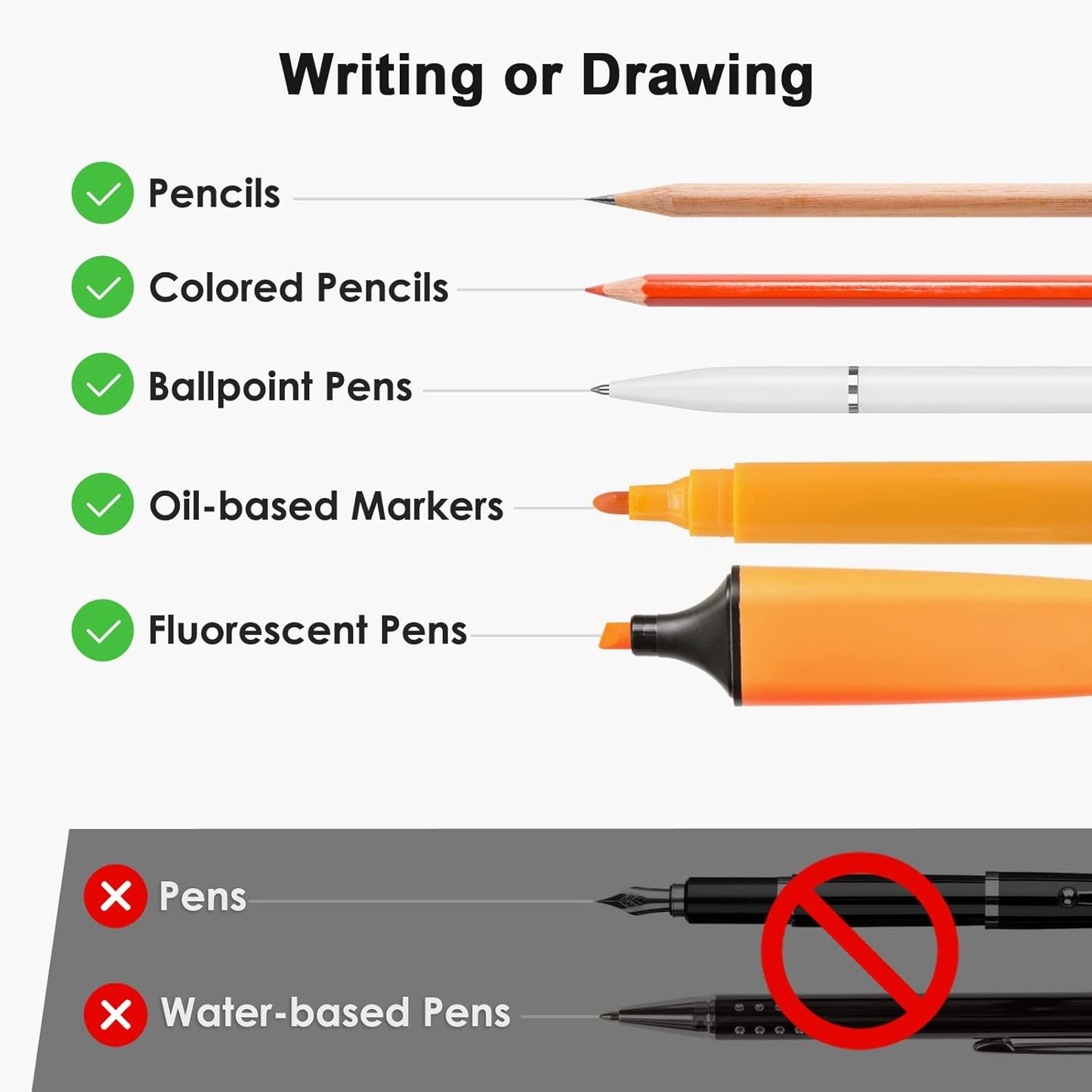 Transparent Sticky Notes 500 Pcs, MIUTME Clear Sticky Notes Waterproof Translucent Color Memo Pad 3 x 3 inch, See Through Notes for Office College School Supplies Pads (7 Colors)