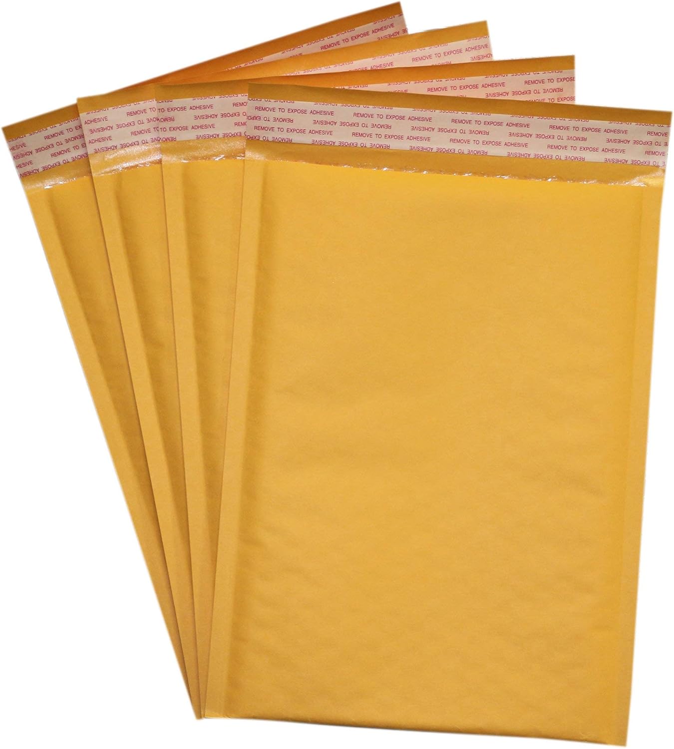 Secure Seal #000 4x8 Kraft Bubble Mailers Padded Shipping Envelopes (Pack of 500)