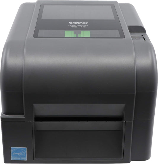 Brother TD-4420TN 4-inch Thermal Transfer Desktop Network Barcode and Label Printer, for Long Term Durable Labels and Barcodes, 203 dpi, 6 IPS, Standard USB 2.0, Serial, Ethernet LAN