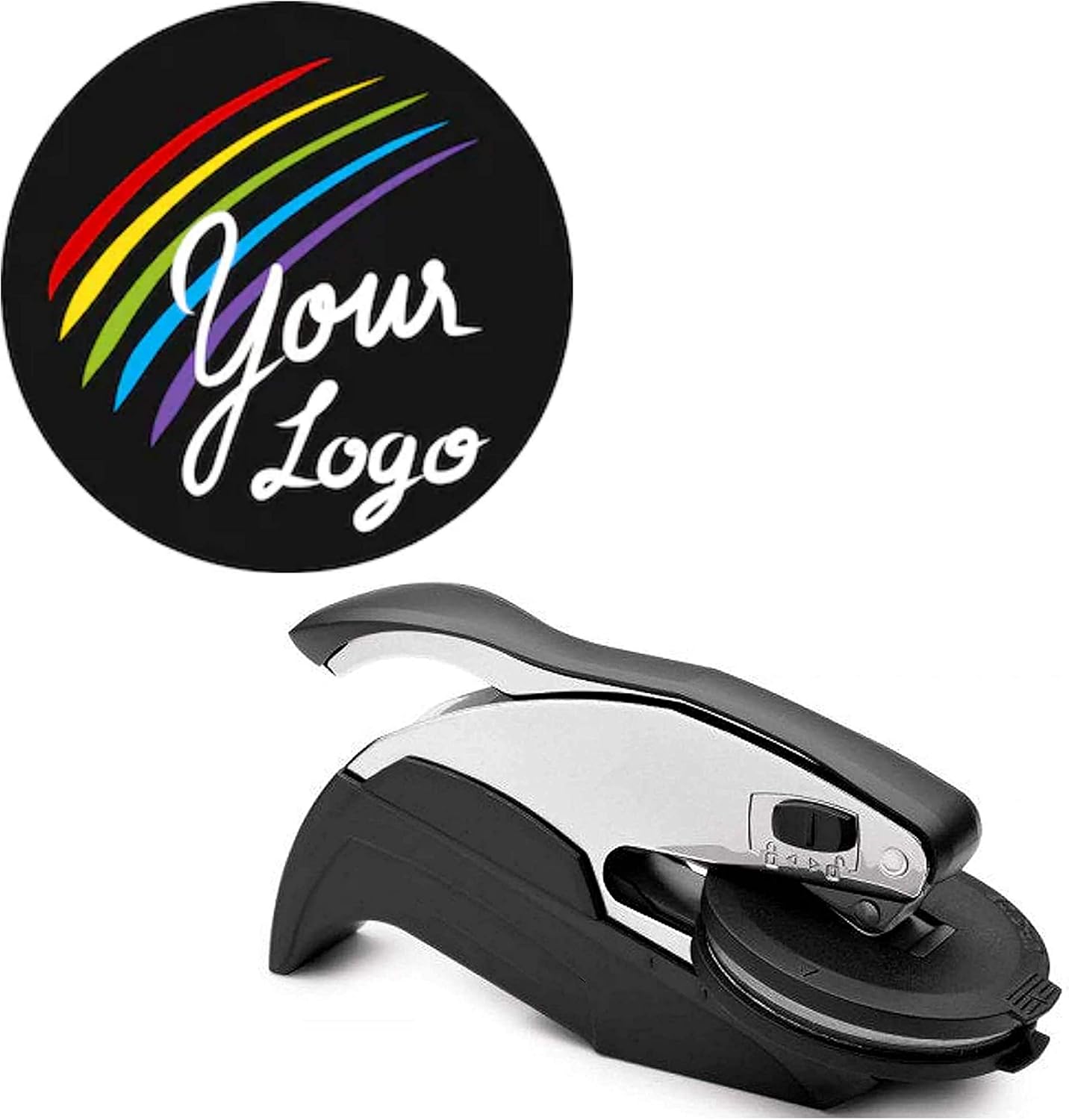 Custom Logo Large 2" Embosser Seal Stamp Your Own Design Personalized